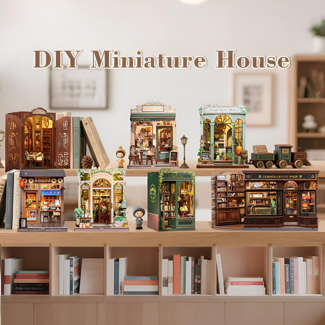 Maison Miniature : Pourquoi monter une maison miniature est une activité anti-stress ?