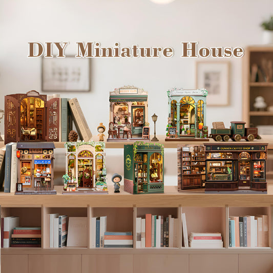 Maison Miniature : Pourquoi monter une maison miniature est une activité anti-stress ?