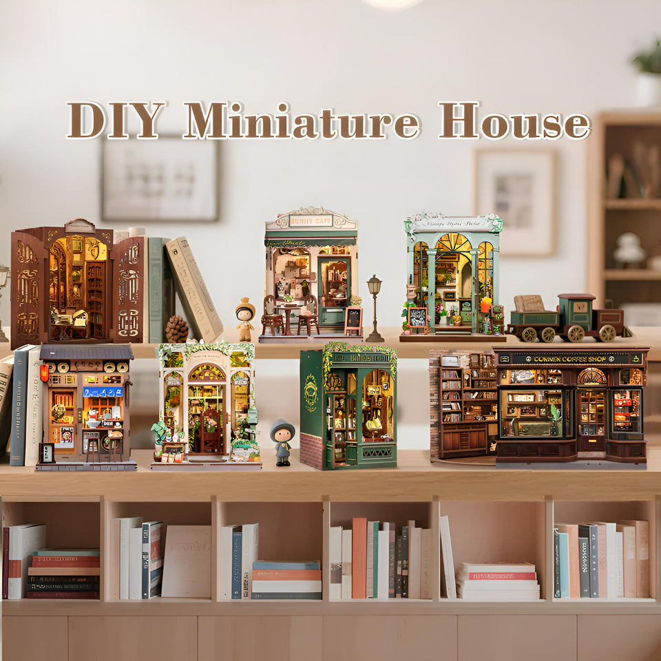 Maison Miniature : Pourquoi monter une maison miniature est une activité anti-stress ?