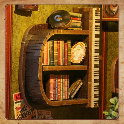 Maison miniature - Memories Music Bookshop