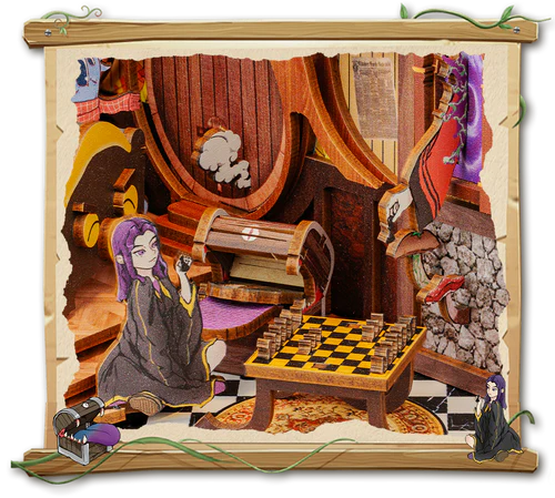 Book nook - Fantastic animal common room