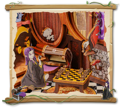 Book nook - Fantastic animal common room