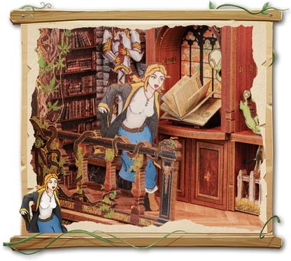 Book nook - Fantastic animal common room