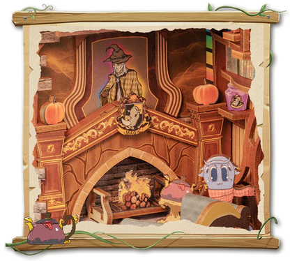 Book nook - Fantastic animal common room