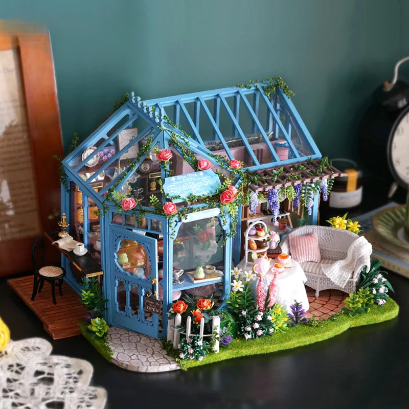 Maison miniature - Rose Garden Tea House