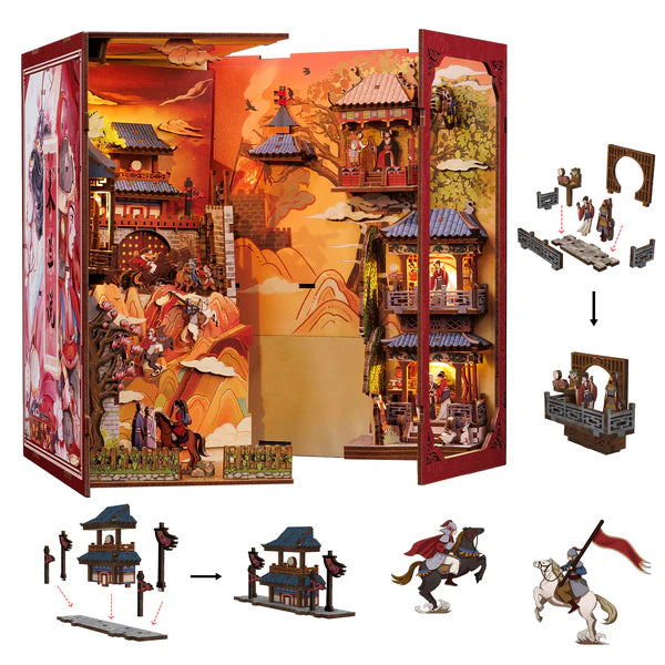 Book nook - The legend of Mulan