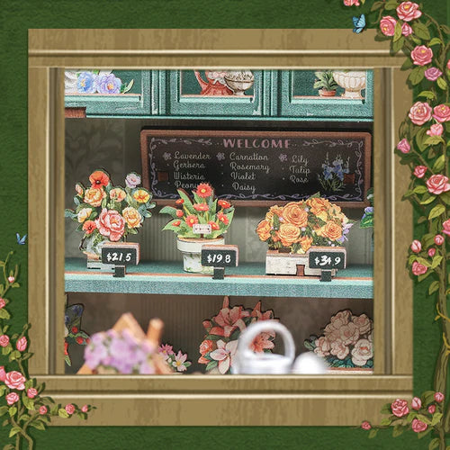 Maison miniature - Blossom Florists