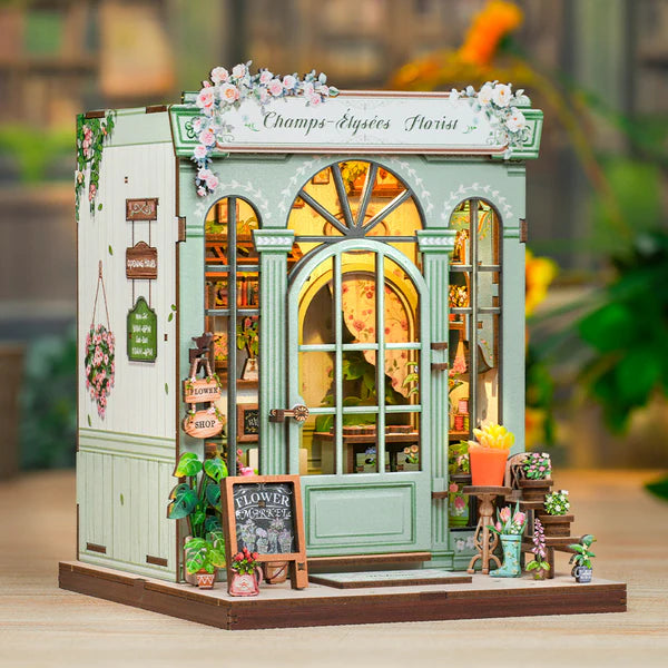 Maison miniature - Fleuriste des Champs-Élysées