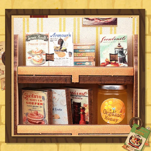Maison miniature - Cooking Bookstore