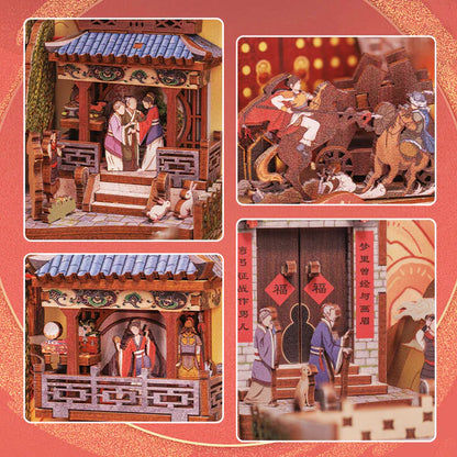 Book nook - The legend of Mulan