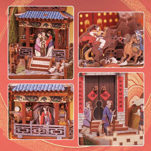 Book nook - The legend of Mulan