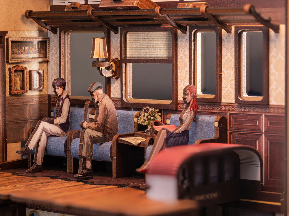 Book nook - Train mystery