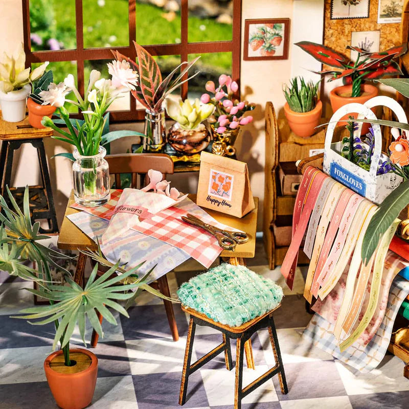 Maison miniature - Emily's Flower Shop