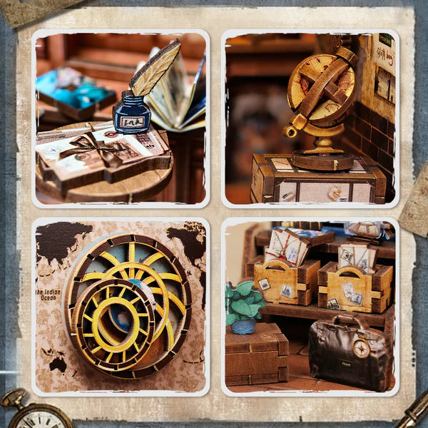 Maison miniature - Journey Trace Bookshop