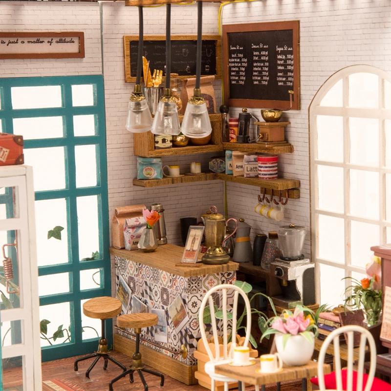 Maison miniature - Simon's Coffee shop