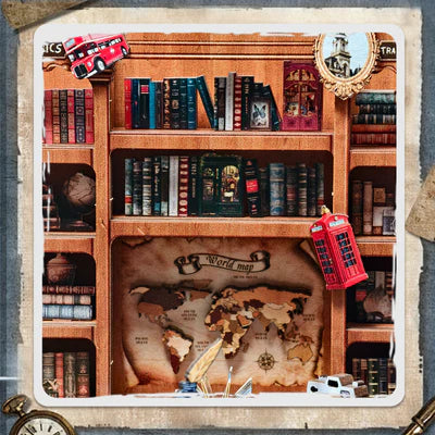 Maison miniature - Journey Trace Bookshop