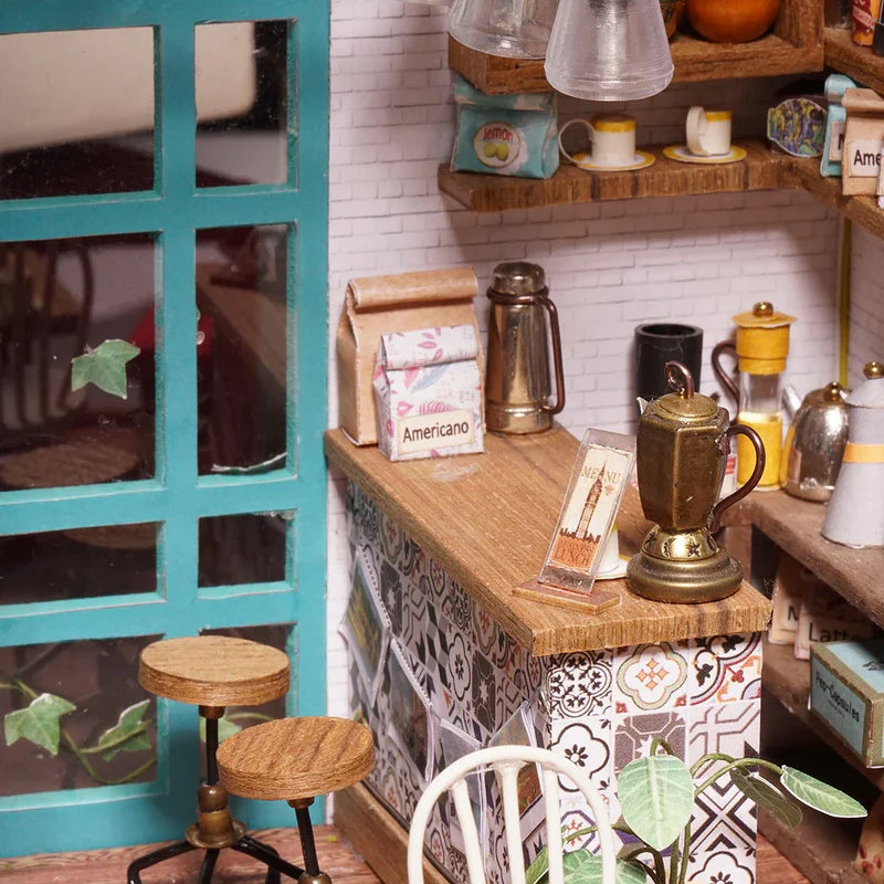 Maison miniature - Simon's Coffee shop