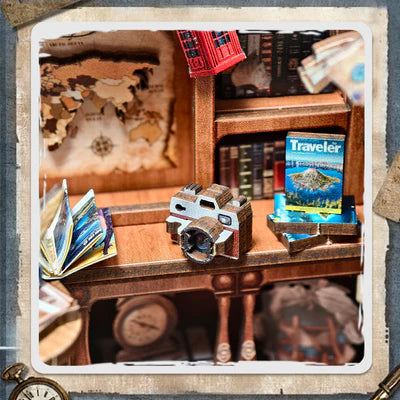 Maison miniature - Journey Trace Bookshop