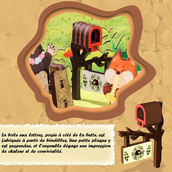 Book nook - Mole's Appartment