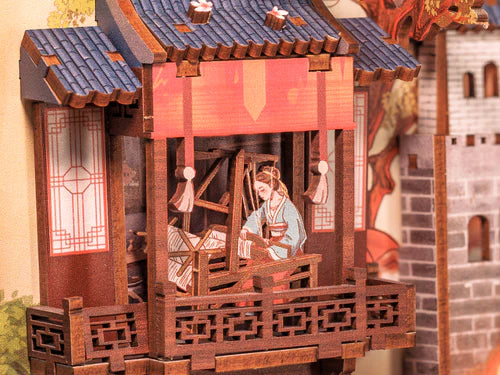 Book nook - The legend of Mulan