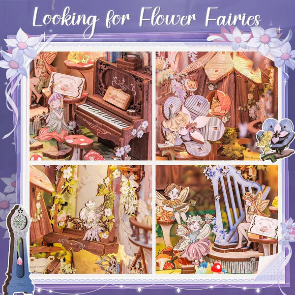 Book nook - Flower Forest Concert
