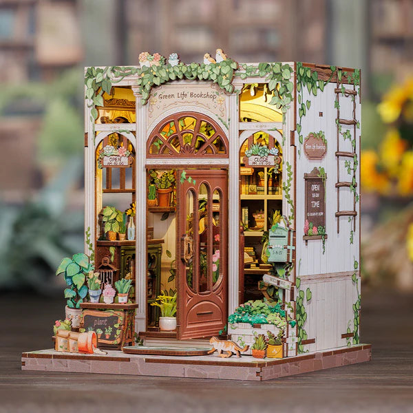 Maison miniature - Green Life Bookshop
