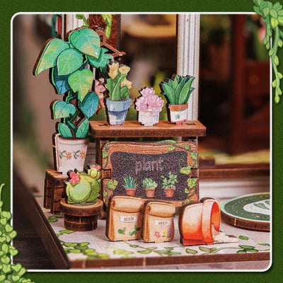 Maison miniature - Green Life Bookshop