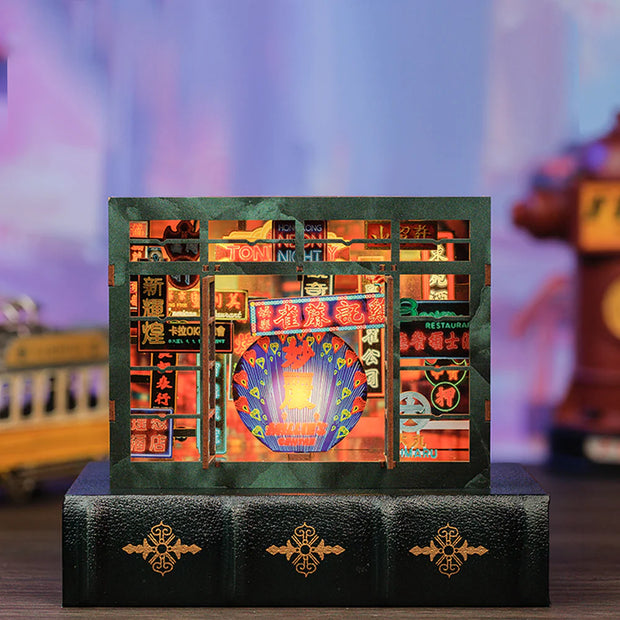 Book nook - Hongkong Neon Night