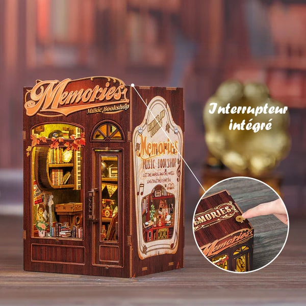 Maison miniature - Memories Music Bookshop