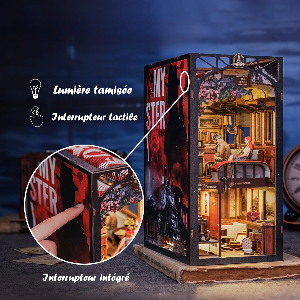 Book nook - Train mystery