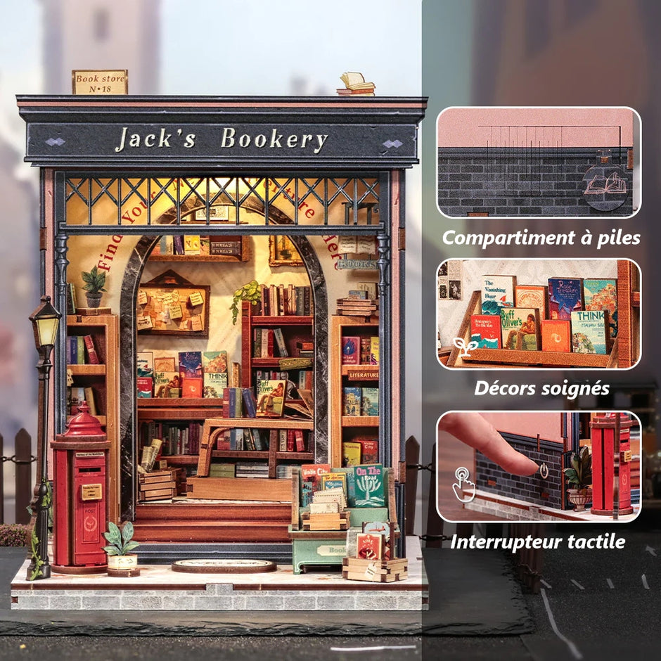 Maison miniature - Jack's Bookery