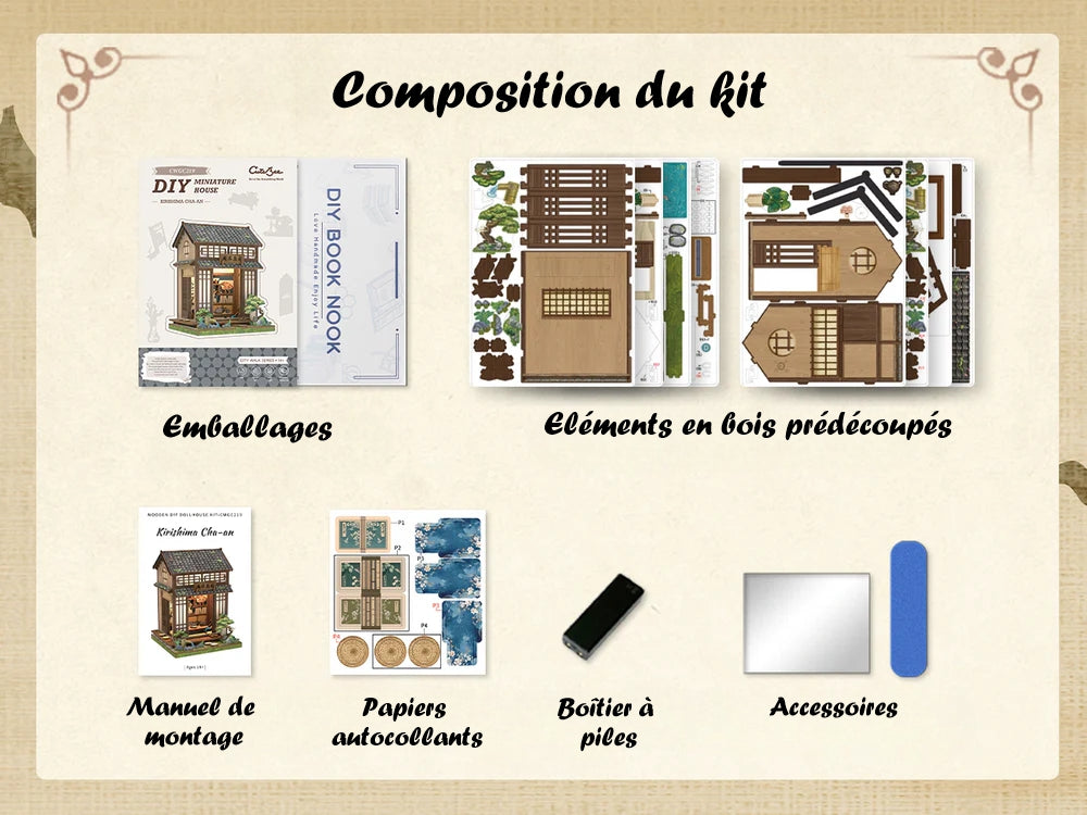 Maison miniature - Kirishima Cha-an