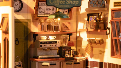 Maison miniature - Le café n°17
