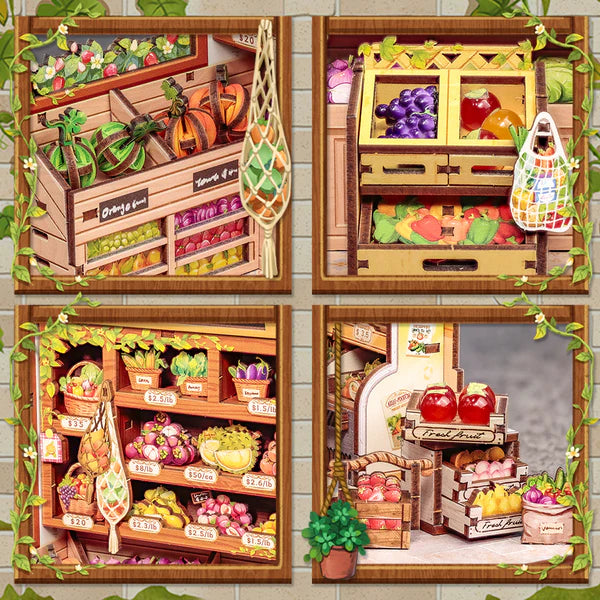 Maison miniature - The Green's Grocery