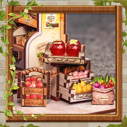 Maison miniature - The Green's Grocery