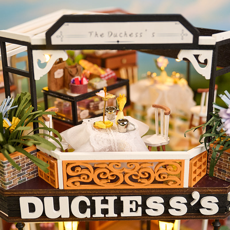 Maison miniature - The duchess's tea room