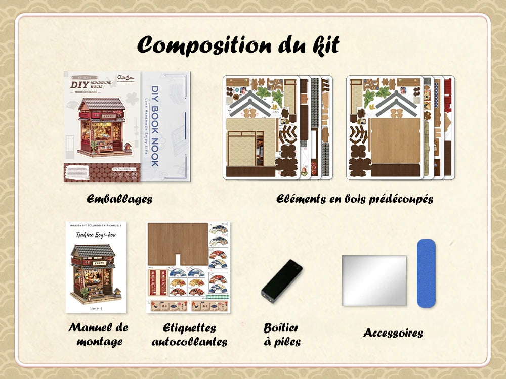 Maison miniature - Tsukino Eogi-dou