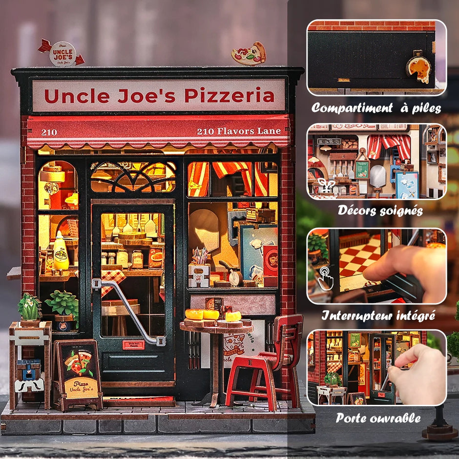 Maison Miniature - Uncle Joe's Pizzeria