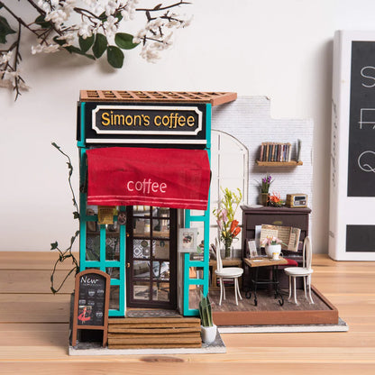 Maison miniature - Simon's Coffee shop