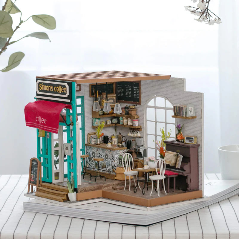 Maison miniature - Simon's Coffee shop
