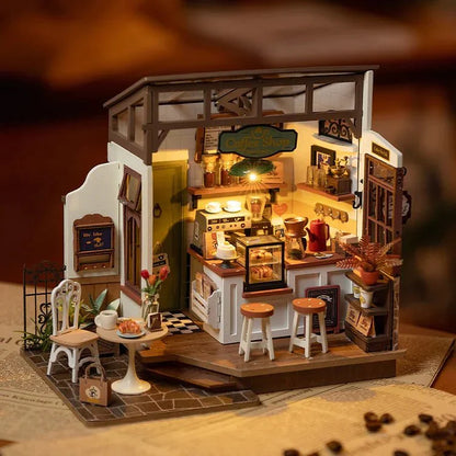 Maison miniature - Le café n°17